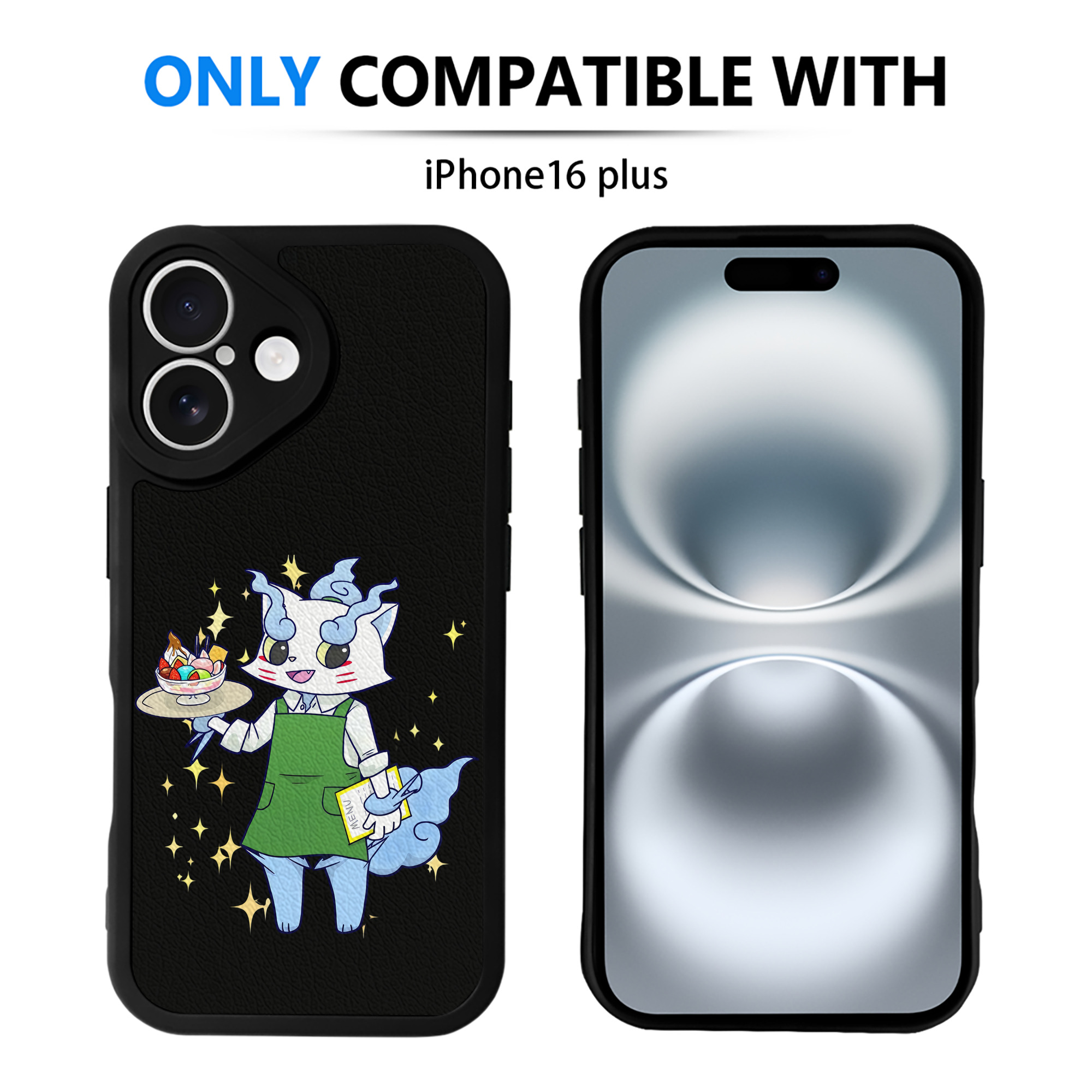 （画像用） 妖怪ウォッチ Yo-kai Watch 【iPhone 16シリーズ対応】シリコンスマホケース（レザー調） 材質：シリコン